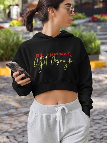 Dil-Luminati Crop Hoodie