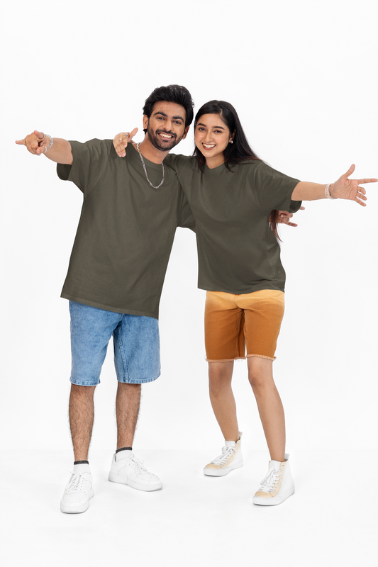 Lowkey Olive Green Tee